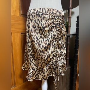Leopard Print Skirt